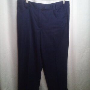 Liz Golf Pants 12 Women Audra Cropped Active Blue